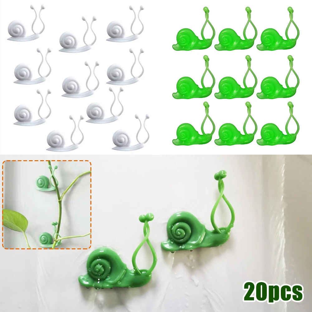 20PCS Removable Plants Clips Snail Shaped Self Adhesives Indoor Climbing Plant Wall Clips Vine Support Use For The Clean Surface
20PCS Removable Plants Clips Snail Shaped Self Adhesives Indoor Climbing Plant Wall Clips Vine Support Use For The Clean Surface