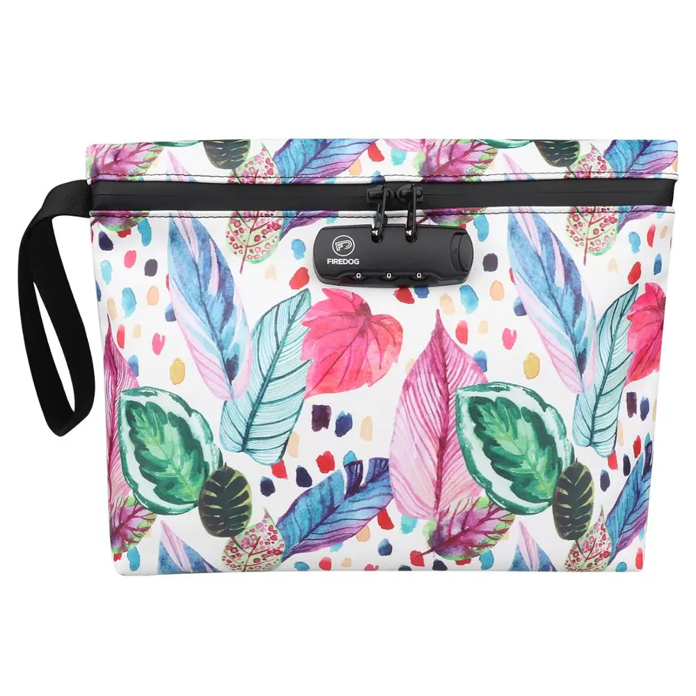 Smoking Smell Proof Bag Waterproof Leather Tobacco Pouch With Combination Lock For Herb Odor Proof Stash Container Case Storage
Smoking Smell Proof Bag Waterproof Leather Tobacco Pouch With Combination Lock For Herb Odor Proof Stash Container Case Storage