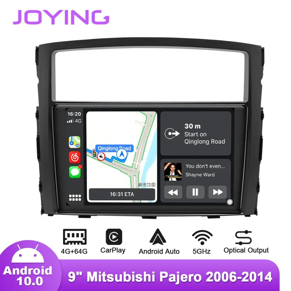 Joying 9" Android10 Car Radio for Mitsubishi Pajero 4 2006-2014 GPS Carplay DSP SPDIF 4G SIM 5GWiFi Subwoofer Android-auto DAB
Joying 9" Android10 Car Radio for Mitsubishi Pajero 4 2006-2014 GPS Carplay DSP SPDIF 4G SIM 5GWiFi Subwoofer Android-auto DAB