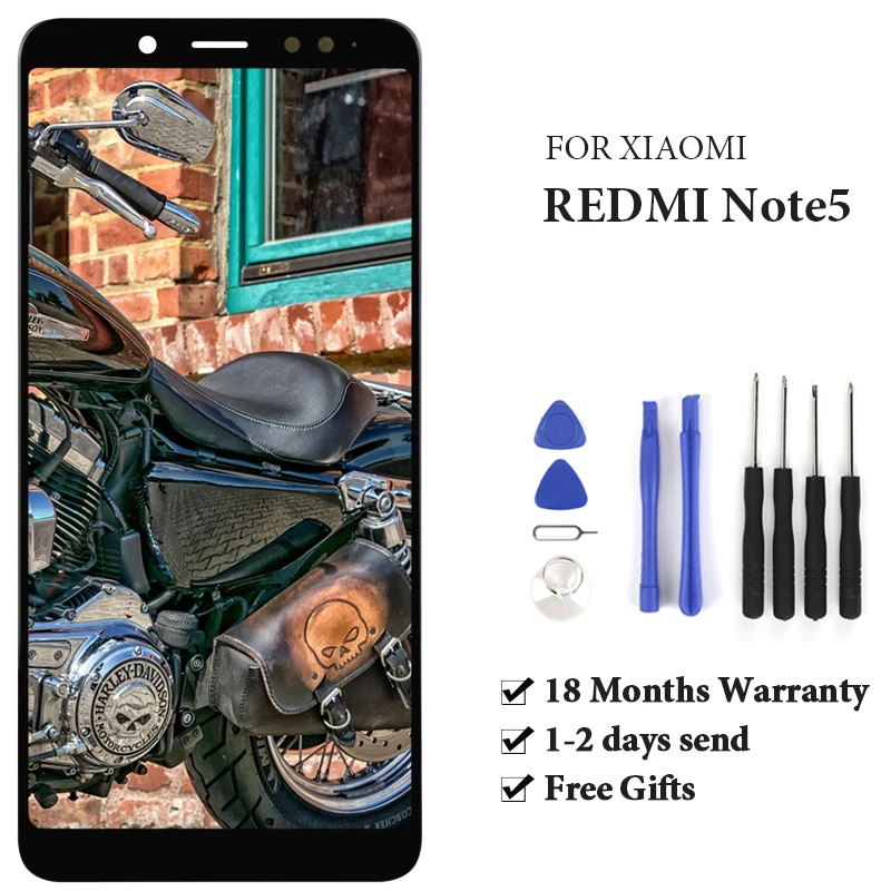 Сменная панель для телефона Redmi Note 5 Pro глобальная версия, ЖК-дисплей в сборе для Redmi Note 5, китайский сенсорный ЖК-экран 
Сменная панель для телефона Redmi Note 5 Pro глобальная версия, ЖК-дисплей в сборе для Redmi Note 5, китайский сенсорный ЖК-экран