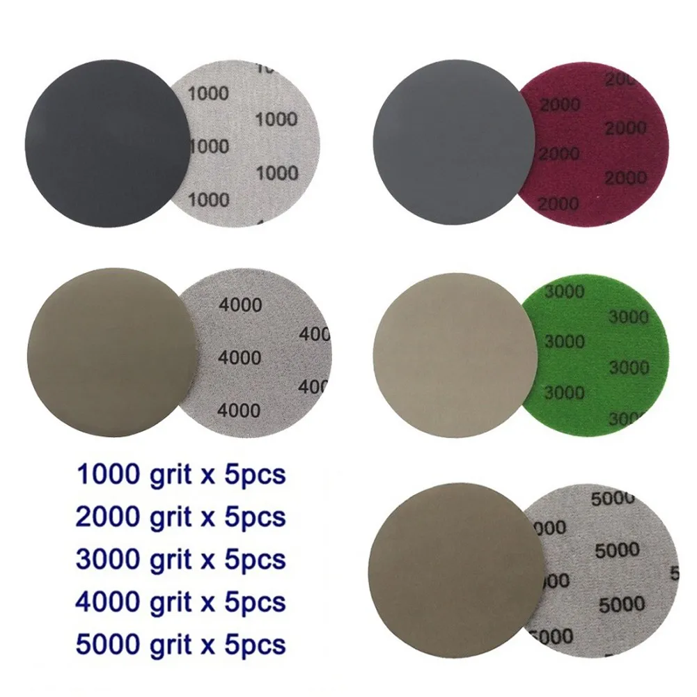 25pcs 3 Inch Hook And Loop Sandpaper 1000 2000 3000 4000 5000 Grit Sanding Discs 100% Brand New And High Quality
25pcs 3 Inch Hook And Loop Sandpaper 1000 2000 3000 4000 5000 Grit Sanding Discs 100% Brand New And High Quality