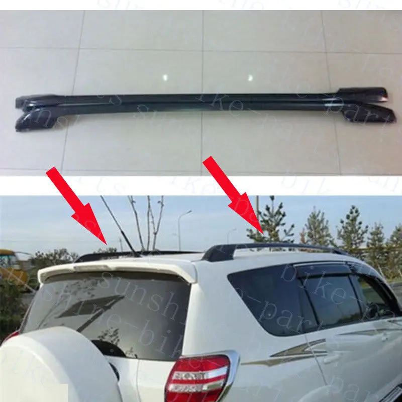 Fit For Toyota Rav4 2006-12 Car Black Roof Rack Rail Luggage Carrier Bars 1 set 
Fit For Toyota Rav4 2006-12 Car Black Roof Rack Rail Luggage Carrier Bars 1 set