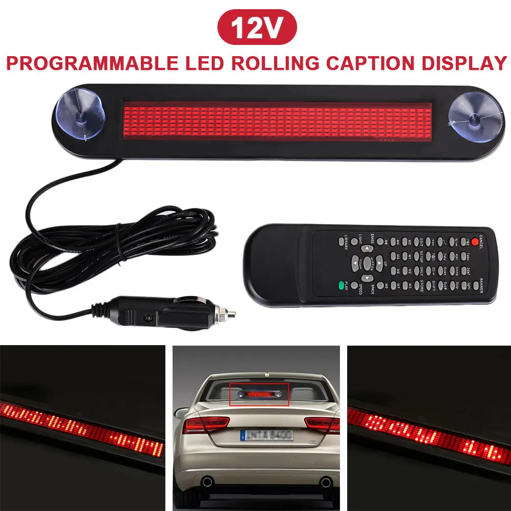 Scrolling Board LED Display Durable Subtitle Display Warning Sign Hint Remote Control Programmable Highperformance
Scrolling Board LED Display Durable Subtitle Display Warning Sign Hint Remote Control Programmable Highperformance