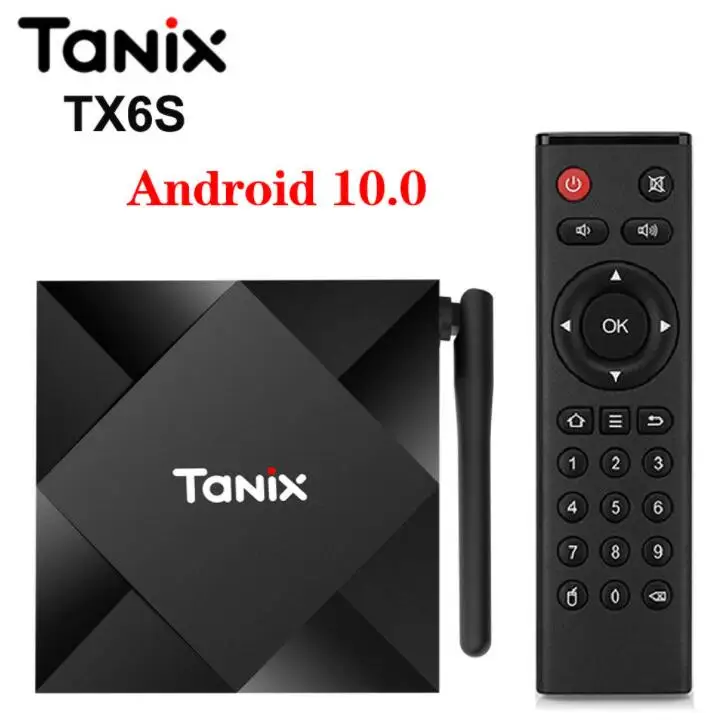 Tanix TX6S 4GB 32GB Smart TV Box Android 10 8K x 4K 1080P Media Player H616 Quad Core CPU Android 10.0 Set Top Box
Tanix TX6S 4GB 32GB Smart TV Box Android 10 8K x 4K 1080P Media Player H616 Quad Core CPU Android 10.0 Set Top Box