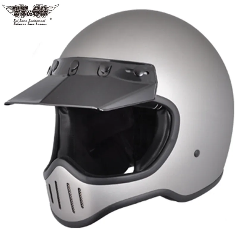 Мотоциклетный шлем TT & CO M50 Casco, винтажный шлем из стекла Fibe, на все лицо, мотоциклетный шлем 
Мотоциклетный шлем TT & CO M50 Casco, винтажный шлем из стекла Fibe, на все лицо, мотоциклетный шлем
