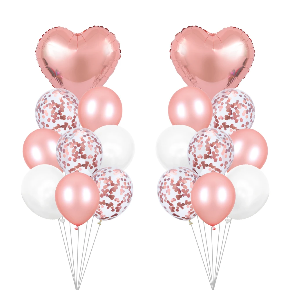 9pcs/lot Rose Gold Balloons Wedding Decor Heart Birthday Items Party Inflatable Balloon Helium Air Globos Supplies
9pcs/lot Rose Gold Balloons Wedding Decor Heart Birthday Items Party Inflatable Balloon Helium Air Globos Supplies