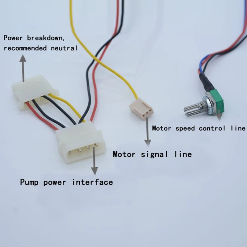 12V Computer Water Cooling Water Pump Double in and out Water Adjustable Flow Rate Head 5 Meters Flow 600L PU-MP-M8W
12V Computer Water Cooling Water Pump Double in and out Water Adjustable Flow Rate Head 5 Meters Flow 600L PU-MP-M8W