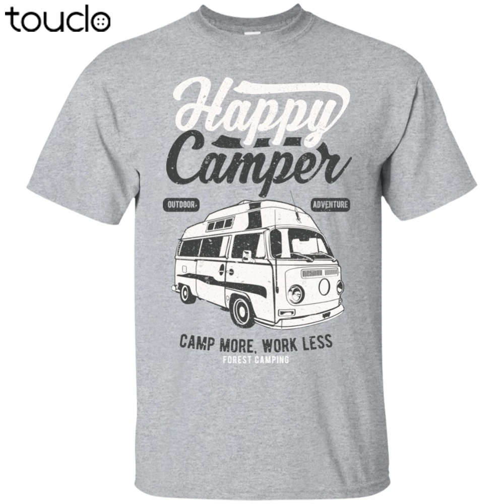 New Men T-Shirt Fashion Top Tee Plus Size Free Shipping Happy Camper T-Shirt, Camp More, Work Less Shirt, Camping T-Shirt
New Men T-Shirt Fashion Top Tee Plus Size Free Shipping Happy Camper T-Shirt, Camp More, Work Less Shirt, Camping T-Shirt
