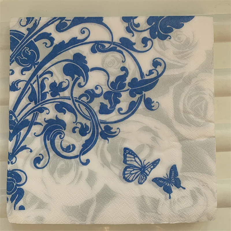 Decoupage wedding birthday party Napkin paper elegant tissue blue white striped vintage beautiful serviettes home square decor
Decoupage wedding birthday party Napkin paper elegant tissue blue white striped vintage beautiful serviettes home square decor