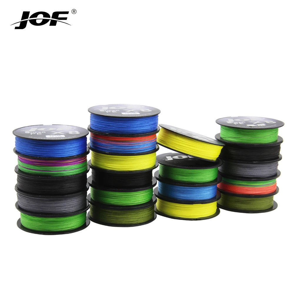 JOF New 8 Strands Fishing Line 150M Japanese Multifilament 100% PE Durable Wire Carp Super Strong Woven Thread Tackle Floating
JOF New 8 Strands Fishing Line 150M Japanese Multifilament 100% PE Durable Wire Carp Super Strong Woven Thread Tackle Floating