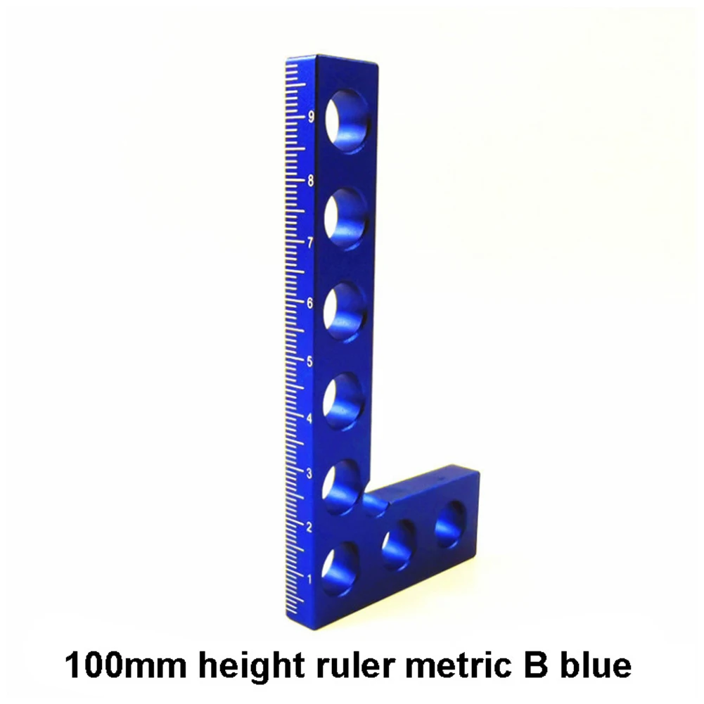 90 Degree Right Angle Ruler Alloy Right Angle Ruler Height Woodworking Measuring Tool Scribing Ruler
90 Degree Right Angle Ruler Alloy Right Angle Ruler Height Woodworking Measuring Tool Scribing Ruler