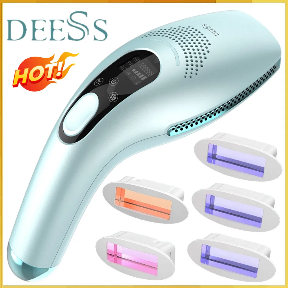 DEESS GP590 Laser Epilator Permanent Hair Removal 0.9s Painless Cool Ipl Laser Hair Removal Machine Unlimited Flashes Depilador 
DEESS GP590 Laser Epilator Permanent Hair Removal 0.9s Painless Cool Ipl Laser Hair Removal Machine Unlimited Flashes Depilador