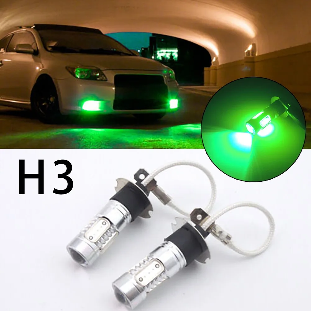 Brand New 2pcs Bright Green High Power H3 LED Bulbs For Car Truck Driving Fog Lights Lamps LED Bulbs
Brand New 2pcs Bright Green High Power H3 LED Bulbs For Car Truck Driving Fog Lights Lamps LED Bulbs