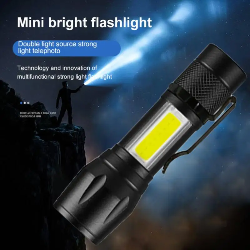 New Rechargeable LED Flashlight Camping Emergency Bike Light Tactical Waterproof Torch Zoomable 3 Lighting Modes Powerful Torch
New Rechargeable LED Flashlight Camping Emergency Bike Light Tactical Waterproof Torch Zoomable 3 Lighting Modes Powerful Torch
