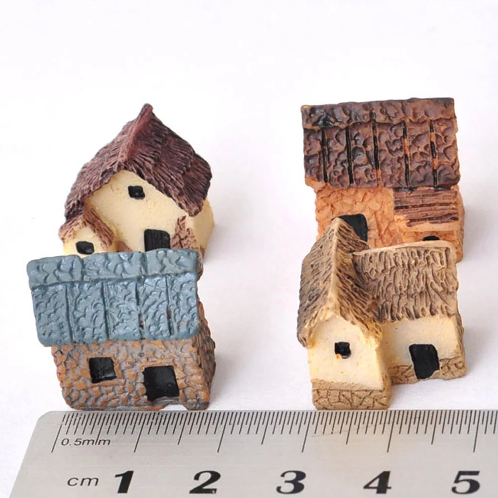 4 Pcs/Set!!! House Fairy Garden Micro Landscape Home Garden Decoration Resin Crafts Cute Mini Resin House Miniature
4 Pcs/Set!!! House Fairy Garden Micro Landscape Home Garden Decoration Resin Crafts Cute Mini Resin House Miniature