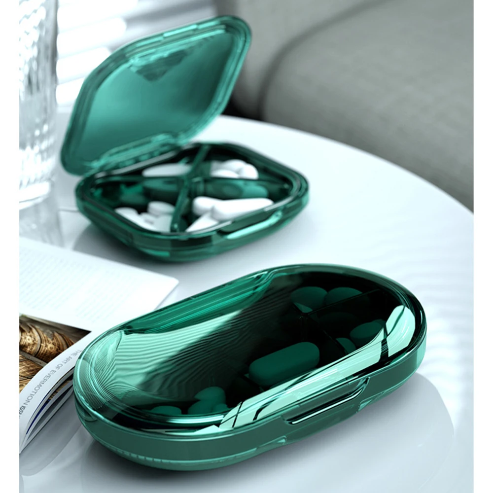 4/6 Grid Waterproof Medicine Pill Box for Storage Travel Pill Case Vitamins Container Plastic Box Capsules Organizer for Tablets
4/6 Grid Waterproof Medicine Pill Box for Storage Travel Pill Case Vitamins Container Plastic Box Capsules Organizer for Tablets