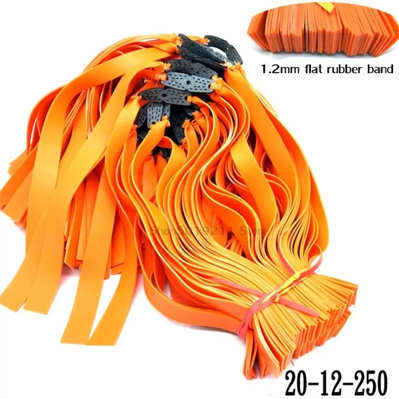 10pcs Slingshot Hunting Powerful Flat Rubber Band 0.7-1 mm High Elasticity Outdoor Catapult Shooting Accessories
10pcs Slingshot Hunting Powerful Flat Rubber Band 0.7-1 mm High Elasticity Outdoor Catapult Shooting Accessories