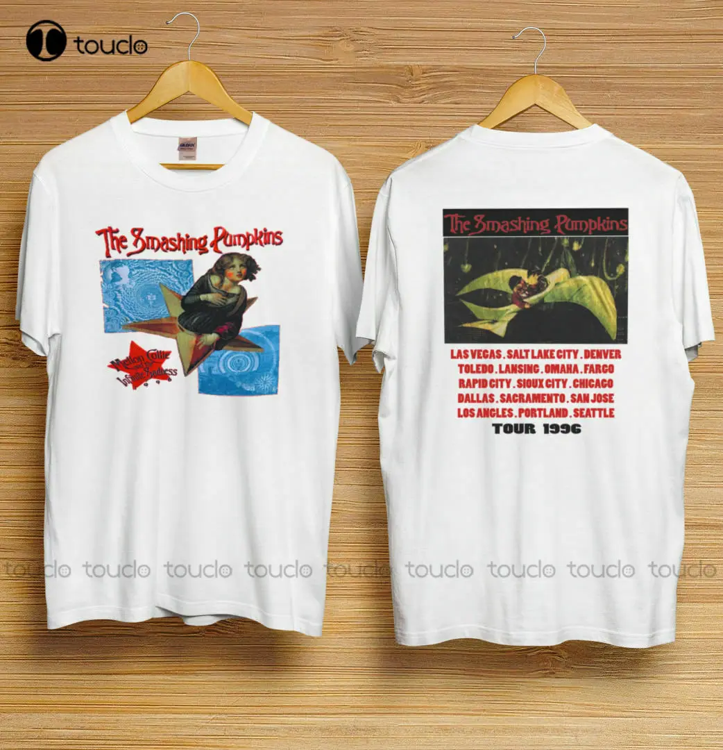 The Smashing Pumpkins Concert Tour 1996 Mellon Collie T-Shirt Rare Size Xs-5Xl Unisex Women Men Tee Shirt
The Smashing Pumpkins Concert Tour 1996 Mellon Collie T-Shirt Rare Size Xs-5Xl Unisex Women Men Tee Shirt