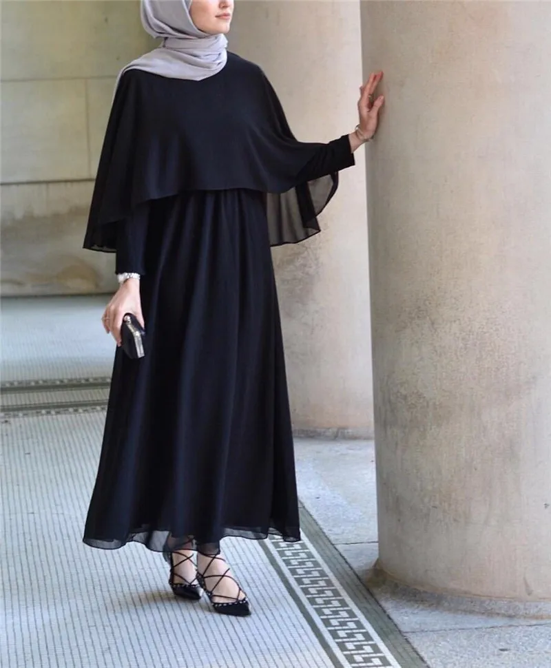 

Bushra Vestidos Largos Abaya Maxi Muslim Shawl Hijab Long Dress Abayas Women Dubai Turkey Kaftan Linen Turkish Islamic Clothing