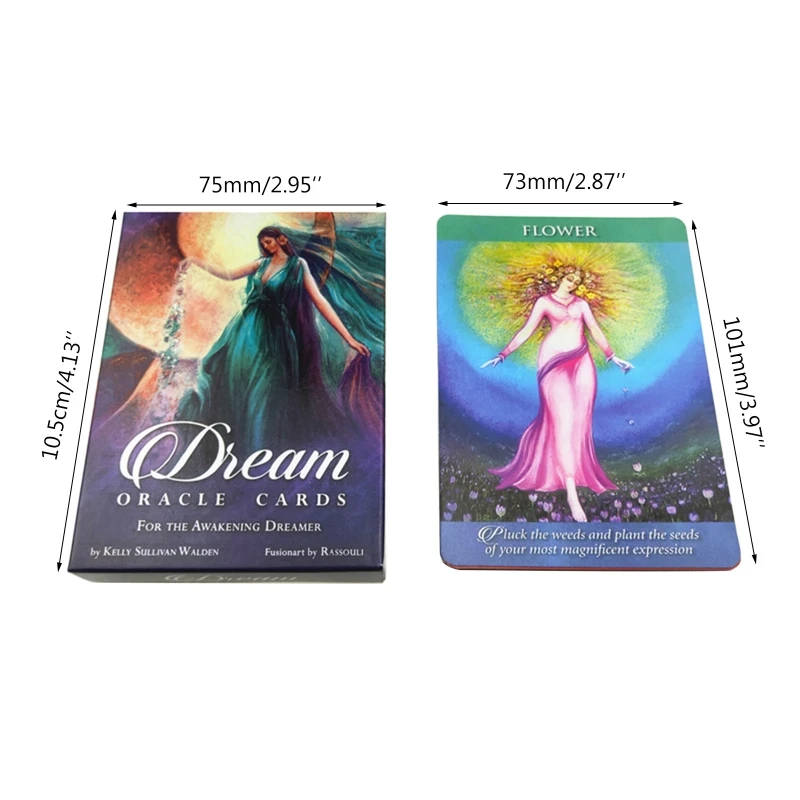 2021 Top Dream Oracle Cards for the Awakening Dreamer Full English 53 Cards Deck Tarot
2021 Top Dream Oracle Cards for the Awakening Dreamer Full English 53 Cards Deck Tarot