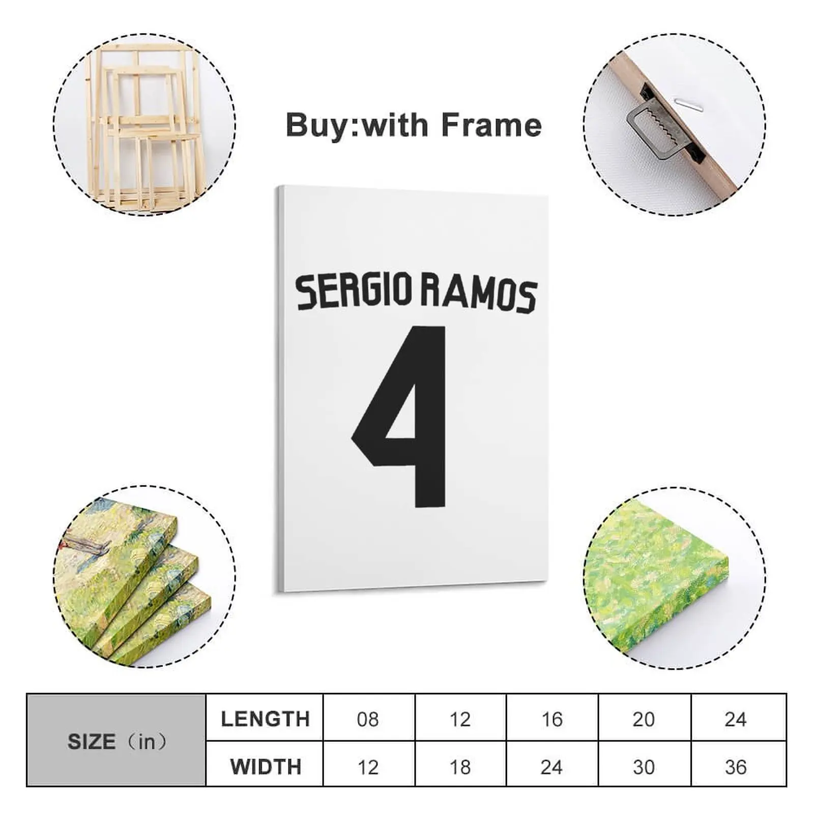 Decor 4 Sergio Ramos Print Painting Canvas Hang A Picture for Living Room Wall Room Posters With Frame Modern Home
Decor 4 Sergio Ramos Print Painting Canvas Hang A Picture for Living Room Wall Room Posters With Frame Modern Home