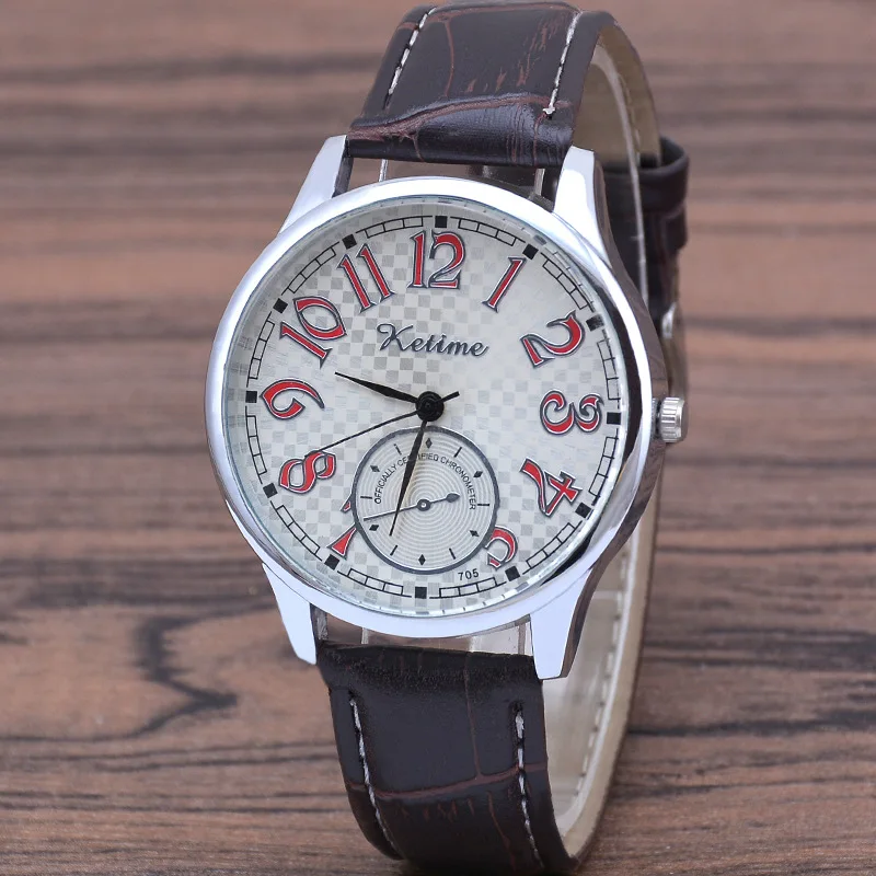 Men's Temperament Quartz Watch Classic Waterproof WristWatches Simple High Quality TimePieces for Homme
Men's Temperament Quartz Watch Classic Waterproof WristWatches Simple High Quality TimePieces for Homme