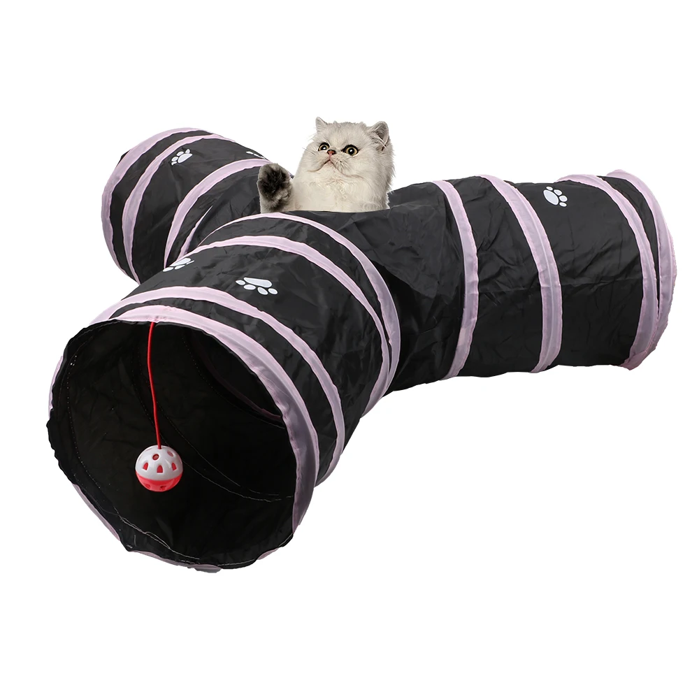 2 Colors Kitten Toys 3 Holes Funny Pet Cat Tunnel Pet Supplies Tunnel Tubes
2 Colors Kitten Toys 3 Holes Funny Pet Cat Tunnel Pet Supplies Tunnel Tubes