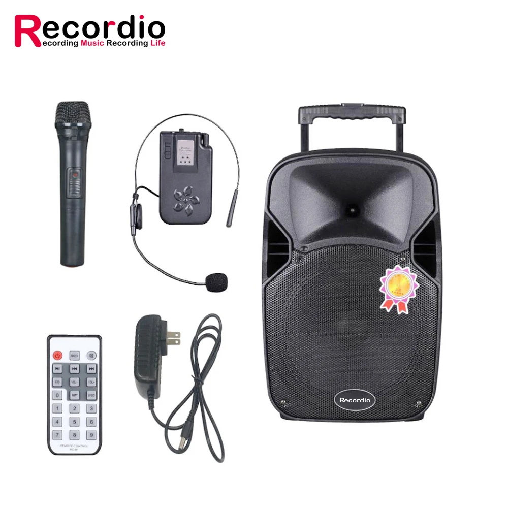 GAS-132 Green Audio 15 Inch Portable Indoor And Outdoor Wireless Karaoke Music Speaker With Microphone Trolly Loudspeaker
GAS-132 Green Audio 15 Inch Portable Indoor And Outdoor Wireless Karaoke Music Speaker With Microphone Trolly Loudspeaker
