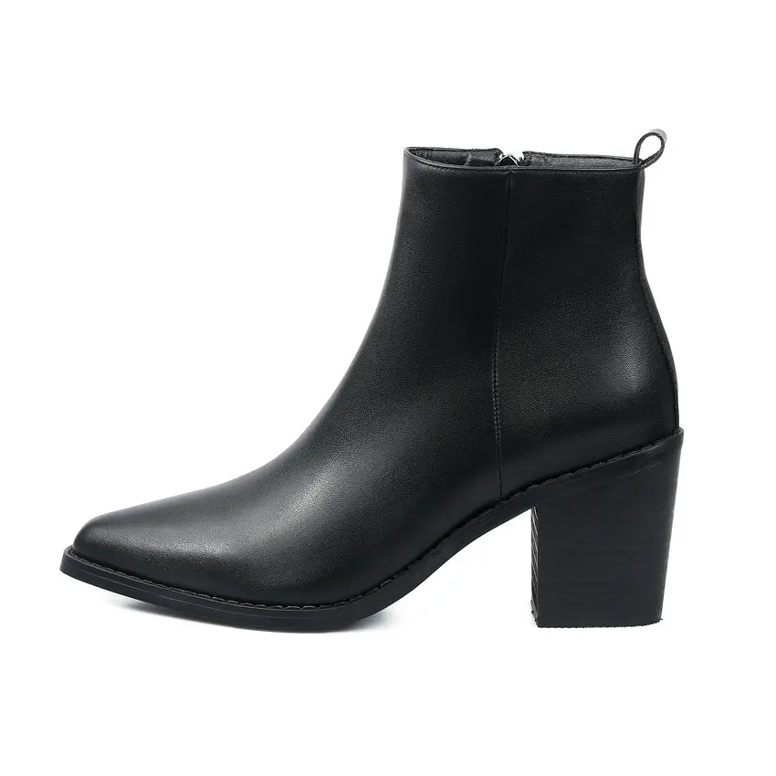 ESVEVA 2021 Pointed Toe PU Leather Classic Fashion Square High Heel Ankle Boots Platform Women Boots Zipper Big Size 34-43
ESVEVA 2021 Pointed Toe PU Leather Classic Fashion Square High Heel Ankle Boots Platform Women Boots Zipper Big Size 34-43