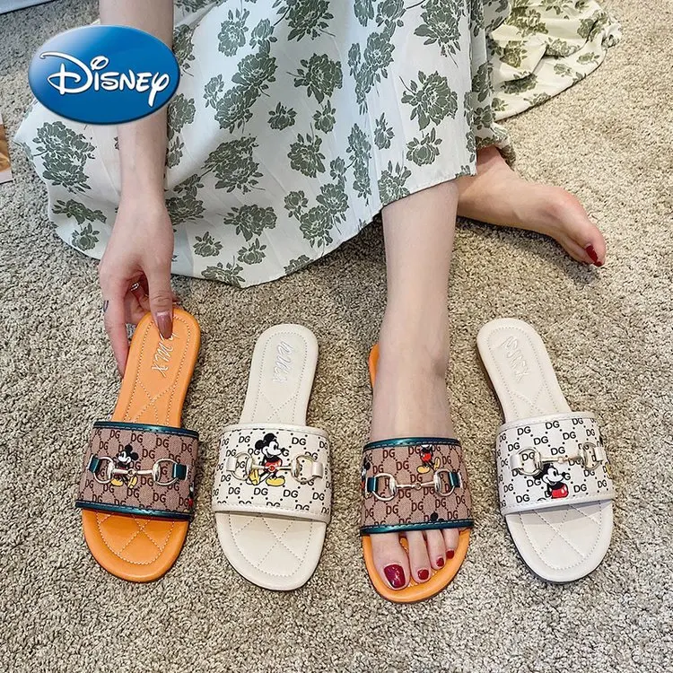 Original Disney Mickey Mouse Lady Slippers Beach Shoes Canvas Slippers Wear Flip-Flops
Original Disney Mickey Mouse Lady Slippers Beach Shoes Canvas Slippers Wear Flip-Flops