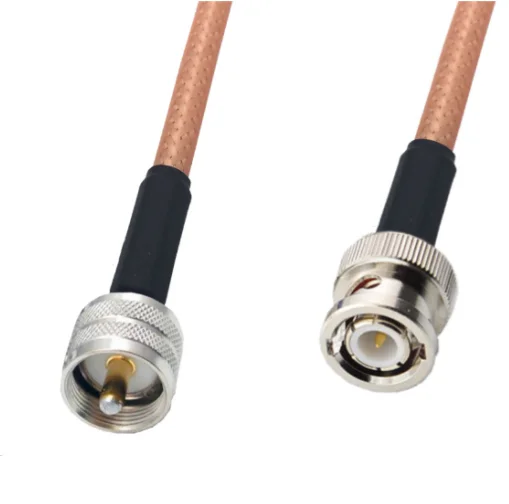 RG142 Cable UHF PL259 Male Plug to BNC Male Jack Connector RF Coaxial Jumper Pigtail Cable
RG142 Cable UHF PL259 Male Plug to BNC Male Jack Connector RF Coaxial Jumper Pigtail Cable