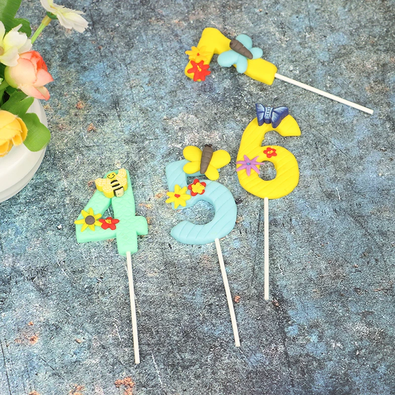 Number Cake Topper Plastic 0-9 Digital Birthday Party Cake Insert Cake Decoration Wedding Cakes Dessert Decor Party Supplies
Number Cake Topper Plastic 0-9 Digital Birthday Party Cake Insert Cake Decoration Wedding Cakes Dessert Decor Party Supplies