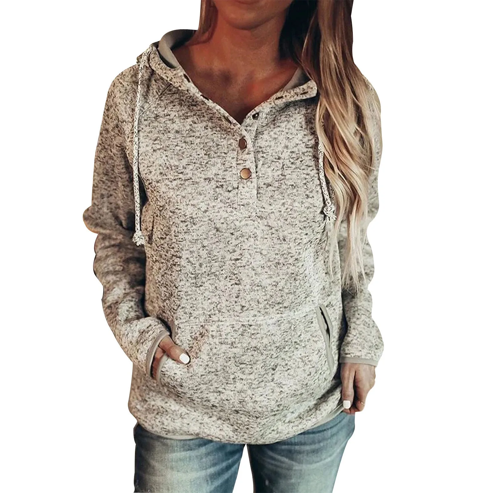 2021 Autumn Women Sweatshirts With Pockets Casual Solid Color Sweatshirt Pullovers Long Sleeve Hoodies chalecos para mujer
2021 Autumn Women Sweatshirts With Pockets Casual Solid Color Sweatshirt Pullovers Long Sleeve Hoodies chalecos para mujer