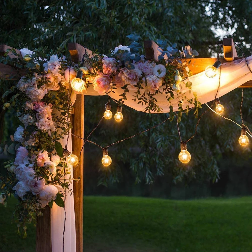 Globe Solar String Lights G40 LED Bulbs Decorative Outdoor Garland Weddin 25Leds Light Waterproof Decor For Party Yard
Globe Solar String Lights G40 LED Bulbs Decorative Outdoor Garland Weddin 25Leds Light Waterproof Decor For Party Yard