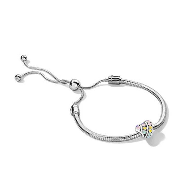 2020 100% 925 New 1:1 Glamorous Temperament Rainbow Bracelet Set Fit DIY Holiday Gifts Birthday Gift
2020 100% 925 New 1:1 Glamorous Temperament Rainbow Bracelet Set Fit DIY Holiday Gifts Birthday Gift