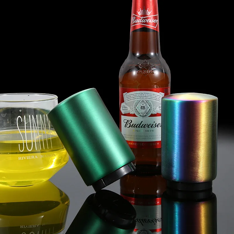 Automatic Corkscrew Stainless Steel Beer Bottle Opener Kitchen Accessories Beer Soda Cap Red Wine Bottle Bar Supplies Tool
Automatic Corkscrew Stainless Steel Beer Bottle Opener Kitchen Accessories Beer Soda Cap Red Wine Bottle Bar Supplies Tool