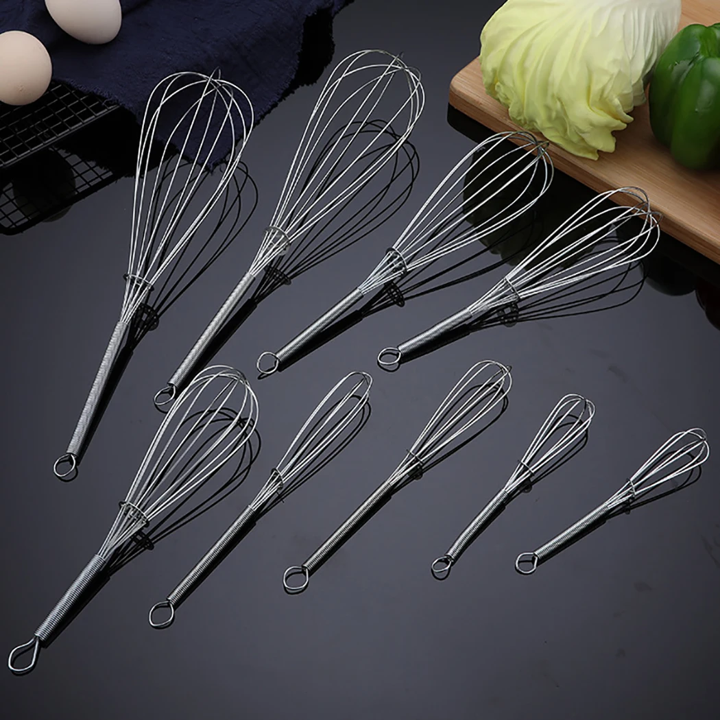 Hot Selling Kitchen Stainless Steel Whisk Iron Manual Easy To Grip Balloon Whisk Egg Beater For Blending Kitchen Tools & Gadgets
Hot Selling Kitchen Stainless Steel Whisk Iron Manual Easy To Grip Balloon Whisk Egg Beater For Blending Kitchen Tools & Gadgets