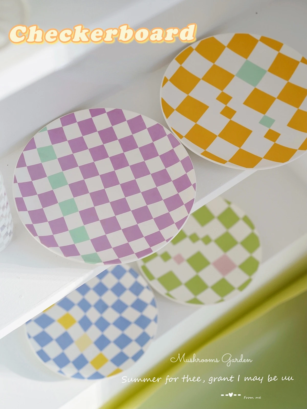 Korean Style Hot and Nice Plate Checkerboard Dinner Plate Fashion Chic Home Flat Plate Cake Disc Photography Props
Korean Style Hot and Nice Plate Checkerboard Dinner Plate Fashion Chic Home Flat Plate Cake Disc Photography Props