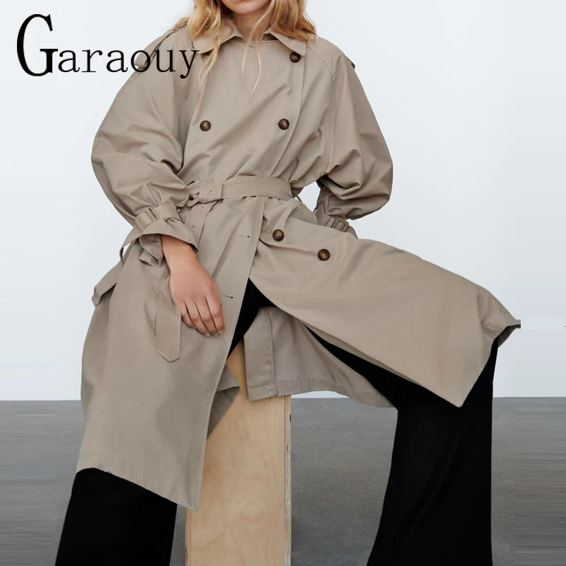 2022 Early Autumn New Casual Loose Women's Clothing Classic Pocket Lapel Belt Loose Double-breasted Mid-length Trench Coat
2022 Early Autumn New Casual Loose Women's Clothing Classic Pocket Lapel Belt Loose Double-breasted Mid-length Trench Coat