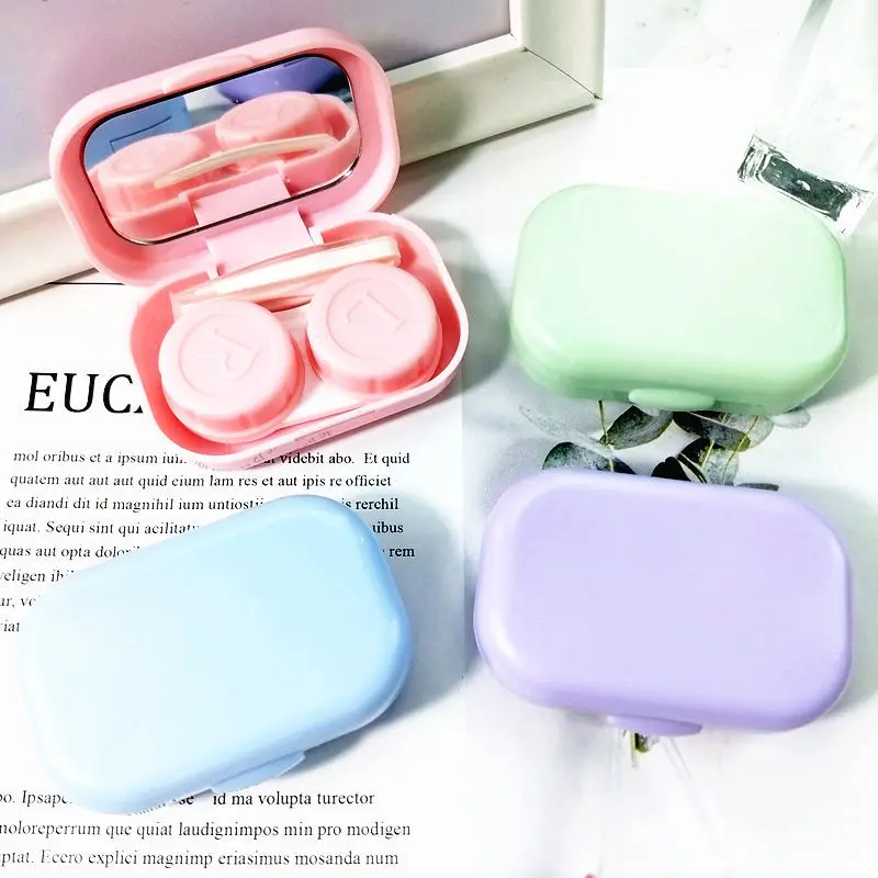 2 Pcs Contact Lens Cases with Mirror Unisex Travel Easy Carry Colored Container Lenses Box
2 Pcs Contact Lens Cases with Mirror Unisex Travel Easy Carry Colored Container Lenses Box