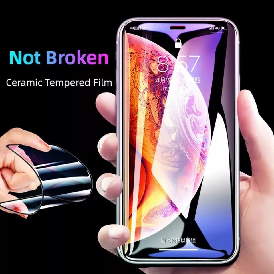 Ceramic Screen Protector for iPhone X XS XR XS Max 11 11 Pro MAX SE 2020 Ceramic Tempered Film(Not Tempered Glass)
Ceramic Screen Protector for iPhone X XS XR XS Max 11 11 Pro MAX SE 2020 Ceramic Tempered Film(Not Tempered Glass)