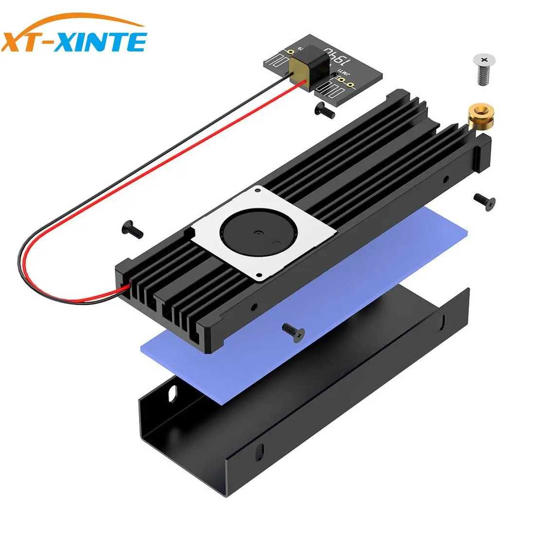 XT-XINTE вентилятор охлаждения для NGFF NVME M.2 m2 радиатор SSD охладитель турбовентилятора SSD металлический лист термальный силиконовый вафельный теплоотводящий адаптер
XT-XINTE вентилятор охлаждения для NGFF NVME M.2 m2 радиатор SSD охладитель турбовентилятора SSD металлический лист термальный силиконовый вафельный теплоотводящий адаптер