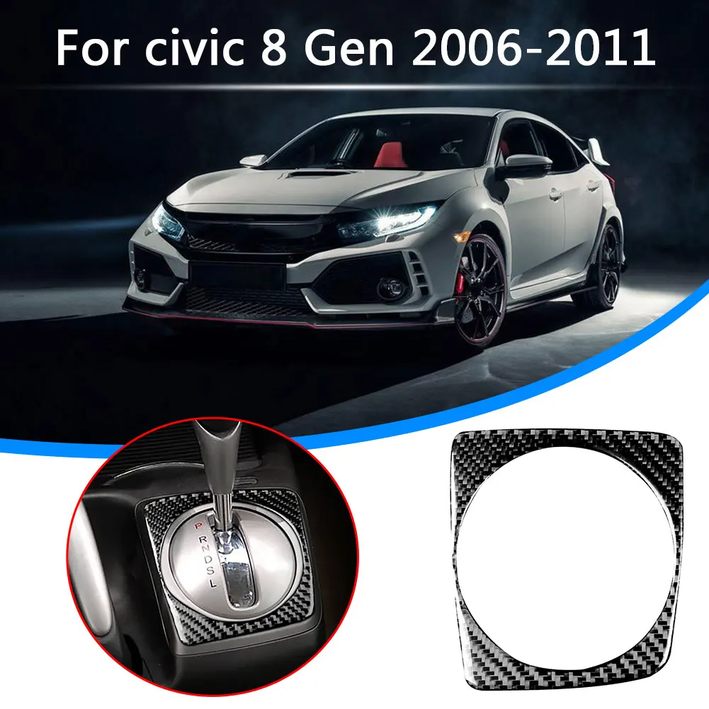 Наклейка на панель переключения передач из углеродного волокна для Honda Civic 8 поколения 2006-2011, аксессуары для отделки салона автомобиля
Наклейка на панель переключения передач из углеродного волокна для Honda Civic 8 поколения 2006-2011, аксессуары для отделки салона автомобиля
