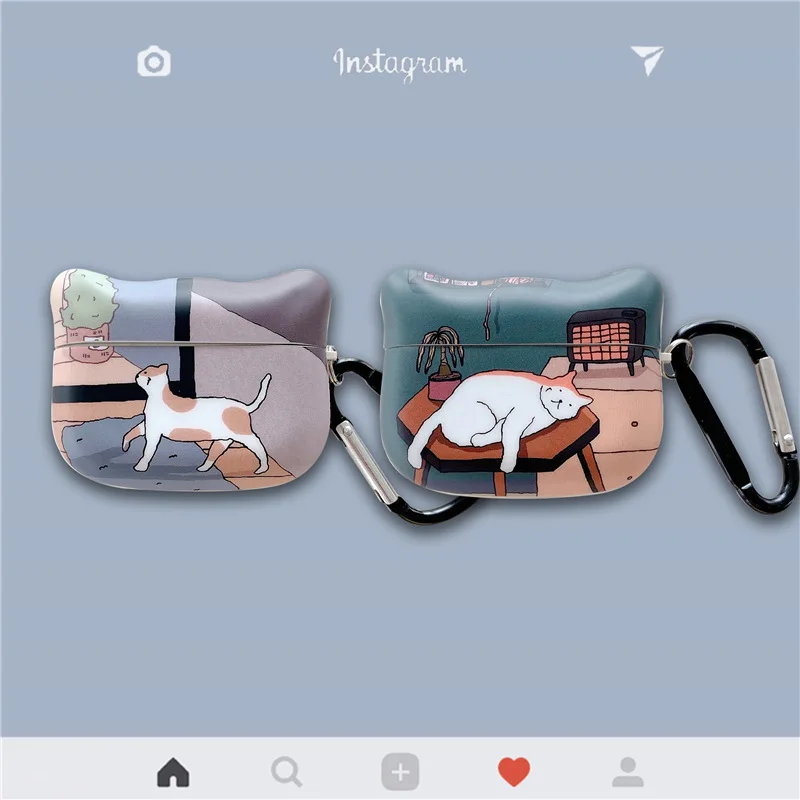 Cartoon Lazy Cat Apple AirPods 1 2 3 Pro Case Cover iPhone Bluetooth Earbuds Accessories Airpod Case Air Pods Case
Cartoon Lazy Cat Apple AirPods 1 2 3 Pro Case Cover iPhone Bluetooth Earbuds Accessories Airpod Case Air Pods Case