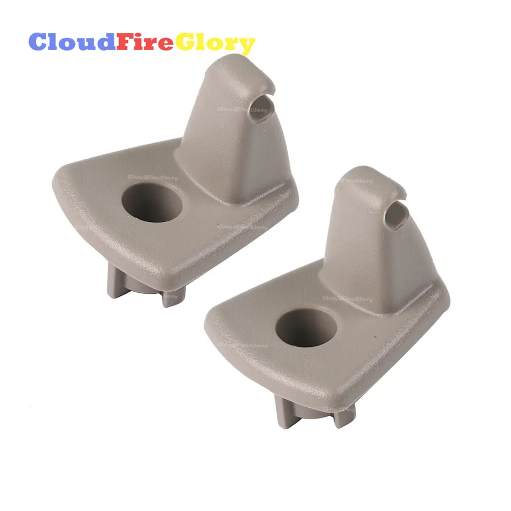 

CloudFireGlory For 2005 2006 2007 Chrysler 300 300C For 2006-2007 Dodge Charger Magnum Sun Visor Hook Clip Beige 1EJ51BD1AA