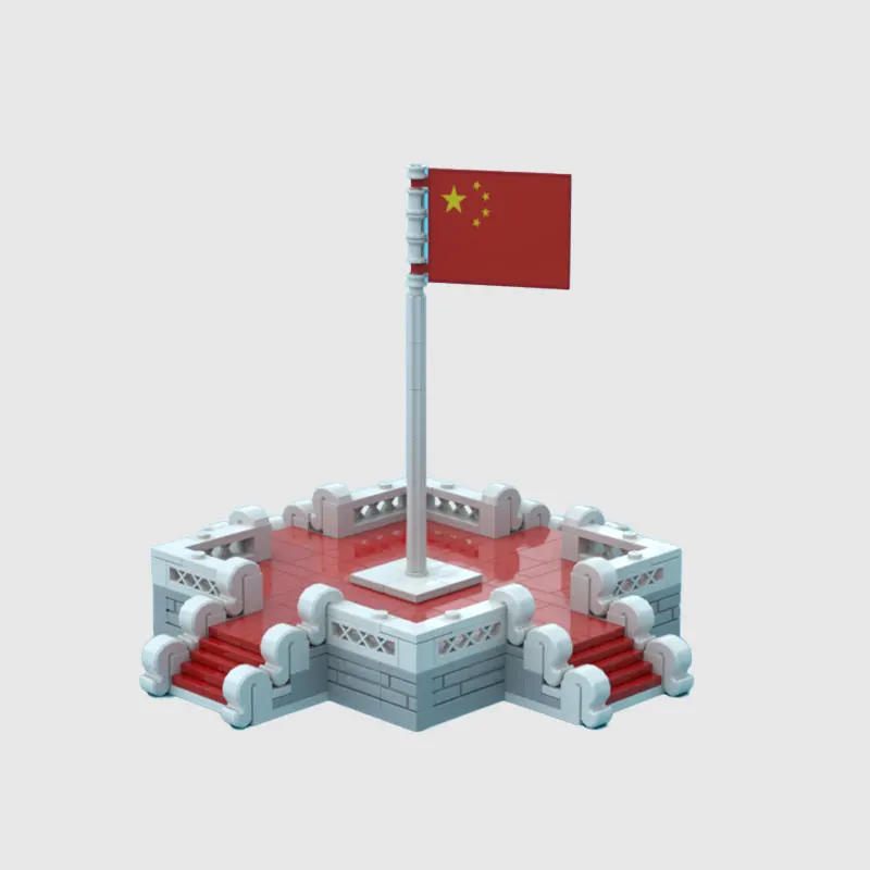 316PCS Tiananmen Flag Raising Platform Model Building Blocks Moc Brick Kid Gift And Educational Toys For Children
316PCS Tiananmen Flag Raising Platform Model Building Blocks Moc Brick Kid Gift And Educational Toys For Children