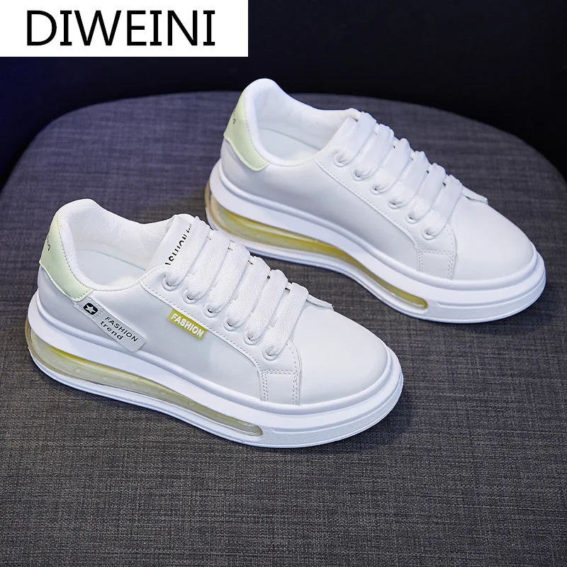 2021 New Fashion Spring Women Sneakers Comfortable Women's Vulcanized Shoes Round Head Lace-up PU Leather White Casual Shoes
2021 New Fashion Spring Women Sneakers Comfortable Women's Vulcanized Shoes Round Head Lace-up PU Leather White Casual Shoes