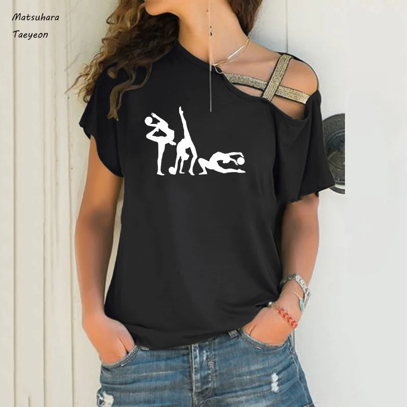 Gymnastics Sports Girls print femme t-shirts fashion Summer Short Sleeve t shirt women Casual Harajuku tees tops
Gymnastics Sports Girls print femme t-shirts fashion Summer Short Sleeve t shirt women Casual Harajuku tees tops