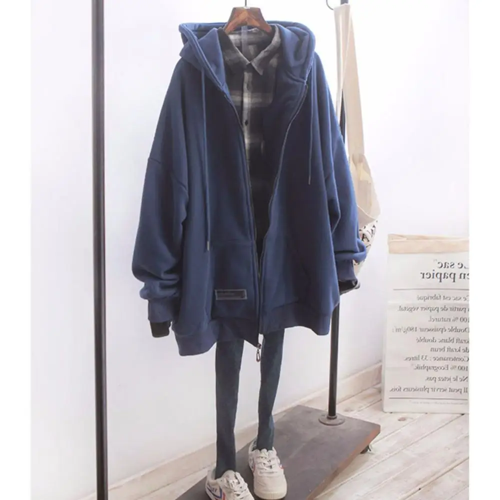 2021 Autumn Clothes Women Fleece Plus Size Pullover Oversized Anime Hoodies Ropa Long Mujer Streetwear Sweatshirts
2021 Autumn Clothes Women Fleece Plus Size Pullover Oversized Anime Hoodies Ropa Long Mujer Streetwear Sweatshirts