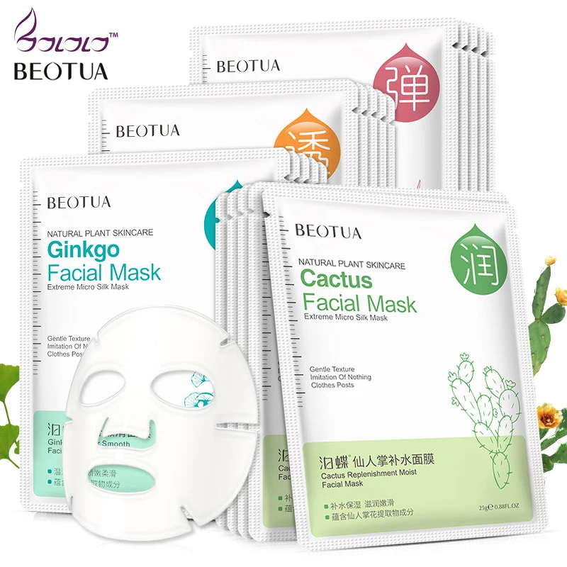 BEOTUA Facial plant extract Mask Face Mask Deep Nourish Brighten Moisturizing Hyaluronic Acid Beauty Skin Care Sheet Mask
BEOTUA Facial plant extract Mask Face Mask Deep Nourish Brighten Moisturizing Hyaluronic Acid Beauty Skin Care Sheet Mask